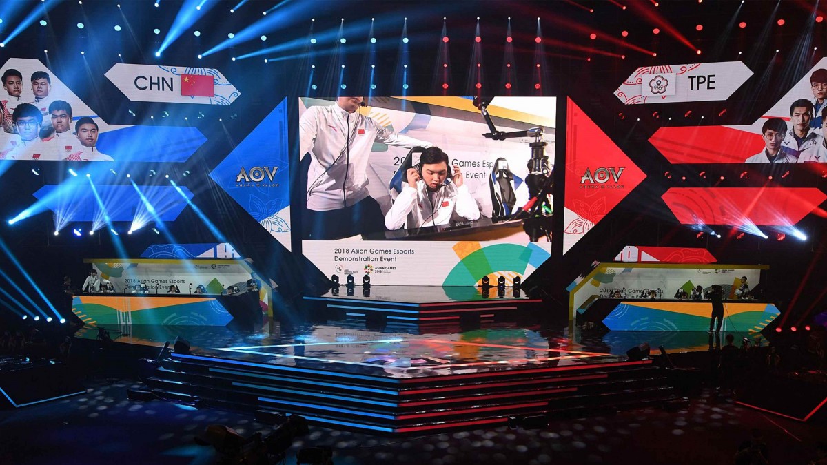 Salah satu sesi turnamen e-Sports saat Asian Games 2018 lalu.